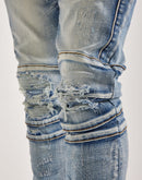 Crysp Denim Moto Denim Jeans