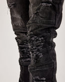 Crysp Denim Distressed Denim Jeans