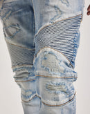 Crysp Denim Moto Denim Jeans