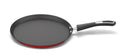 ‎Preethi Dura Collection Non Stick Tawa 28 cm Gas and Induction Compatible Chilly Red