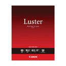 Canon LU-101 Photo Paper Pro Luster 8.5x11” (50)