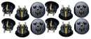 Grounded American to German Grounded Shucko Plug Adapter