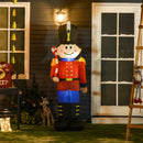 6ft Christmas Inflatable Nutcracker Toy Soldier with Candy Cane