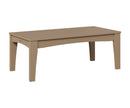 Berlin Gardens, Classic Terrace Coffee Table, Weatherwood