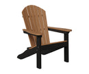 Berlin Gardens, Comfo Back Adirondack Chair, Antique Mahogany on Black