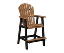 Berlin Gardens, Comfo-Back Bar Chair, Antique Mahogany on Black
