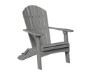 Berlin Gardens, Comfo Back Folding Adirondack Chair, Driftwood Gray