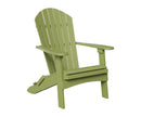 Berlin Gardens, Comfo Back Folding Adirondack Chair, Kiwi Green
