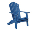 Berlin Gardens, Comfo Back Folding Adirondack Chair, Pacific Blue