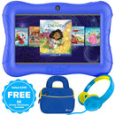 Contixo 7" Kids Tablet Bundle, 50 FREE Disney EBooks, Learning Android Tablet for Kids 3-12, 32GB