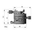 Arca-Swiss Core 60 Leveler Classic Knob Quick Release