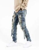 Preme Calf Pocket Cargo Jeans