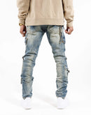 Preme Calf Pocket Cargo Jeans