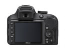 Nikon D3300 Digital SLR Camera 2 Lens Kit (18-55mm and 55-200mm ) + Bag