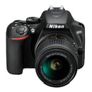 Nikon D3500 DX-format Digital SLR Camera w/ AF-P 18-55mm DX G VR Zoom Lens Black *Open Box*
