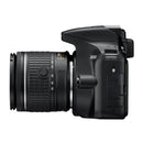 Nikon D3500 DX-format Digital SLR Camera w/ AF-P 18-55mm DX G VR Zoom Lens Black