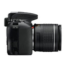 Nikon D3500 DX-format Digital SLR Camera w/ AF-P 18-55mm DX G VR Zoom Lens Black