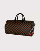 Sprayground Checkered Embossed Duffle Bag