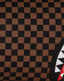 Sprayground Checkered Embossed Duffle Bag