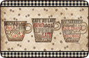Coffee Words Antifatigue Kitchen Mats (COFFEE WORDS)