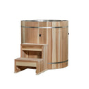 Golden Designs - Dynamic Cold Therapy PVC Barrel Cold Plunge