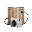 Golden Designs - Dynamic Cold Therapy PVC Barrel Cold Plunge
