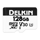Delkin Devices 128GB UHS-I microSDXC Memory Card with SD Adapter