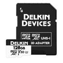 Delkin Devices 128GB UHS-I microSDXC Memory Card with SD Adapter