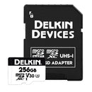 Delkin Devices 256GB UHS-I microSDXC Memory Card with SD Adapter