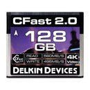 Delkin 128GB Cinema CFast 2.0 Memory Card