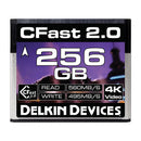 Delkin 256GB CFast 2.0 Memory Card