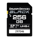 Delkin 256GB SDXC Black Memory Card SD UHS-I (V30)
