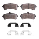 Dynamic Friction 2013-2019 Mercedes-Benz SL65 AMG Rear 5000 Advanced Low Metallic Brake Pads and Hardware Kit