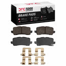 Dynamic Friction 2014-2020 Acura TLX Rear 5000 Advanced Ceramic Brake Pads and Hardware Kit