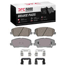 Dynamic Friction 2014-2018 Kia Forte Front 5000 Advanced Ceramic Brake Pads and Hardware Kit