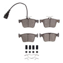 Dynamic Friction 2013-2023 Audi TTS Quattro Rear 5000 Advanced Ceramic Brake Pads and Hardware Kit