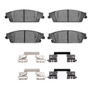 Dynamic Friction 2014-2020 Cadillac Escalade Rear 5000 Advanced Semi Metallic Brake Pads and Hardware Kit