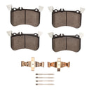 Dynamic Friction 2014-2015 Mercedes-Benz CLA45 AMG Front 5000 Advanced Ceramic Brake Pads and Hardware Kit