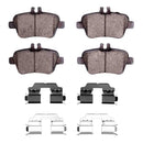Dynamic Friction 2014-2019 Mercedes-Benz CLA250 Rear 5000 Advanced Ceramic Brake Pads and Hardware Kit