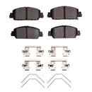 Dynamic Friction 2013-2025 Honda Accord Coupe Front 5000 Advanced Ceramic Brake Pads and Hardware Kit