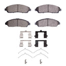 Dynamic Friction 2014-2020 Acura RLX Front 5000 Advanced Ceramic Brake Pads and Hardware Kit