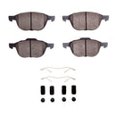 Dynamic Friction 2013-2022 Ford C-Max Front 5000 Advanced Ceramic Brake Pads and Hardware Kit