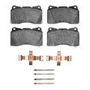Dynamic Friction 2013-2020 Buick Regal Front Euro 5000 Ceramic Brake Pads and Hardware Kit