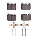 Dynamic Friction 2014-2020 BMW i8 Front Euro 5000 Ceramic Brake Pads and Hardware Kit