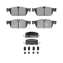 Dynamic Friction 2013-2019 Mercedes-Benz GLE500 (Latin America) Front Euro 5000 Ceramic Brake Pads and Hardware Kit