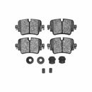 Dynamic Friction 2014-2021 Jaguar F-Type Rear Euro 5000 Ceramic Brake Pads and Hardware Kit