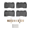 Dynamic Friction 2014-2017 Dodge Viper Front/Rear 4000 HybriDynamic Brake Pads and Hardware Kit