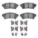 Dynamic Friction 2013-2020 Lexus RC300 Rear 4000 HybriDynamic Brake Pads and Hardware Kit