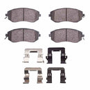 Dynamic Friction 2013-2025 Subaru BRZ Front 4000 HybriDynamic Brake Pads and Hardware Kit