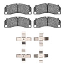 Dynamic Friction 2013-2023 Porsche Boxster Front 4000 HybriDynamic Brake Pads and Hardware Kit